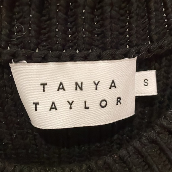 Tanya Taylor Sleeveless Sweater Dress Ivory and Black Sz S - Picture 3 of 7